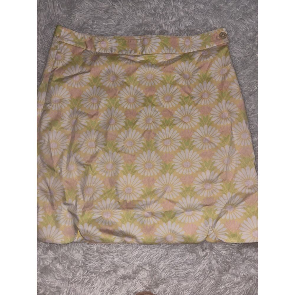 EPK women's sz. 6 floral design classic golf skirt. Exc. condition & quality